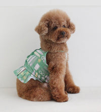 画像をギャラリービューアに読み込む, アロハフリルシャツ green