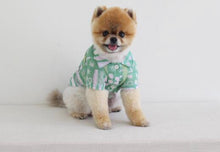 画像をギャラリービューアに読み込む, アロハシャツ green