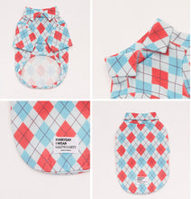 画像をギャラリービューアに読み込む, チェックカラートップス red