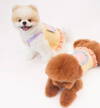 画像をギャラリービューアに読み込む, クロップドオーバーオール yellow