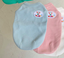 画像をギャラリービューアに読み込む, colorful Wappen tank top Blue