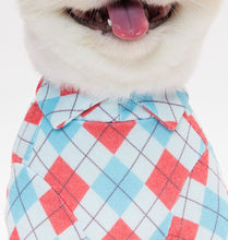 画像をギャラリービューアに読み込む, チェックカラートップス red