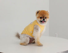 画像をギャラリービューアに読み込む, colorful Wappen tank top yellow