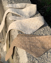 画像をギャラリービューアに読み込む, 【名前刺繍】dot scarf  beige