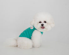 画像をギャラリービューアに読み込む, colorful Wappen tank top green