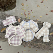 画像をギャラリービューアに読み込む, マフラーチェックカーディガン