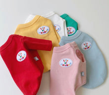 画像をギャラリービューアに読み込む, colorful Wappen tank top pink