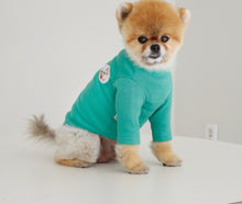 画像をギャラリービューアに読み込む, colorful Wappen T-shirt green