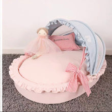 画像をギャラリービューアに読み込む, リバーシブル ベイビーフリルベッド