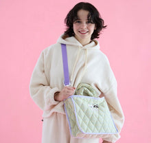 画像をギャラリービューアに読み込む, my family goods check cotton bag
