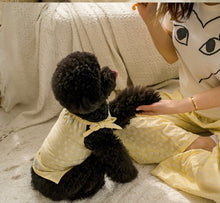 画像をギャラリービューアに読み込む, ペアルックフラワーリンネルキャミソール yellow