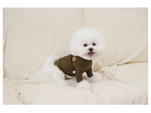 画像をギャラリービューアに読み込む, patch neck TOPS navy