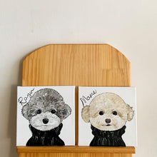 画像をギャラリービューアに読み込む, only one in the world 似顔絵 2face