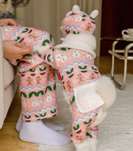 画像をギャラリービューアに読み込む, ウィンタークリスマスロンパース pink