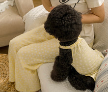 画像をギャラリービューアに読み込む, ペアルックフラワーリンネルキャミソール yellow