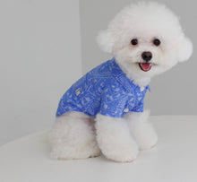 画像をギャラリービューアに読み込む, ペイズリーシャツ Blue