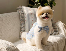 画像をギャラリービューアに読み込む, ペアルックフラワーリンネルキャミソール Blue