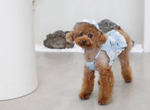 画像をギャラリービューアに読み込む, フラワーフリルシャツ Blue