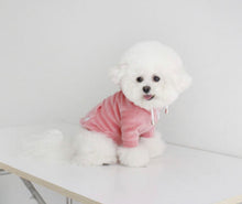 画像をギャラリービューアに読み込む, 予約 tropical velours hoodie AUTUMN pink