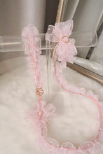 画像をギャラリービューアに読み込む, ハーネスorカラー ドットチュール リードセット pink