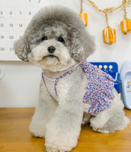 画像をギャラリービューアに読み込む, フラワーキャミソール Blue