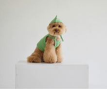 画像をギャラリービューアに読み込む, 恐竜キャミソール帽子セット green