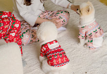 画像をギャラリービューアに読み込む, ウィンタークリスマスワンピース red