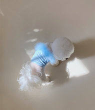 画像をギャラリービューアに読み込む, 予約 seenii ファーキャミソール Blue