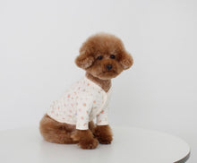 画像をギャラリービューアに読み込む, flower rib cardigan White