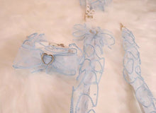 画像をギャラリービューアに読み込む, ハーネスorカラー ドットチュール リードセット Blue