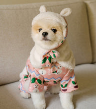 画像をギャラリービューアに読み込む, ウィンタークリスマスロンパース pink