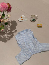 画像をギャラリービューアに読み込む, ストライプロンパース