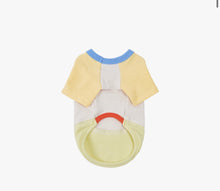 画像をギャラリービューアに読み込む, パッチワークパステルTシャツ yellow