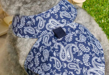 画像をギャラリービューアに読み込む, バンダナペイズリートップス navy