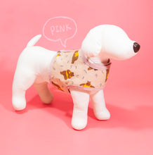 画像をギャラリービューアに読み込む, SET リバーシブルモチーフワッペンネームハーネス pink