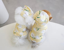 画像をギャラリービューアに読み込む, フラワーフリルシャツ yellow