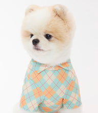 画像をギャラリービューアに読み込む, チェックカラートップス Orange