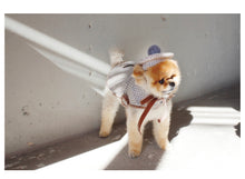 画像をギャラリービューアに読み込む, チェックファーコート Blue