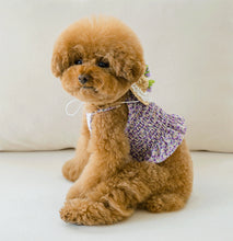 画像をギャラリービューアに読み込む, フラワーキャミソール purple