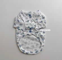 画像をギャラリービューアに読み込む, フラワートップス Blue