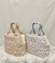 画像をギャラリービューアに読み込む, quilting Flower outing bag