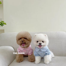 画像をギャラリービューアに読み込む, パフスリーブリボントップス pink