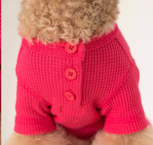 画像をギャラリービューアに読み込む, ワッフルロンパース red