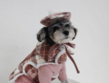 画像をギャラリービューアに読み込む, new チェックファーコート pink