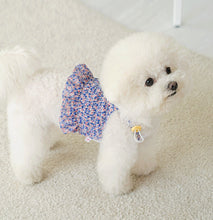 画像をギャラリービューアに読み込む, フラワーキャミソール Blue