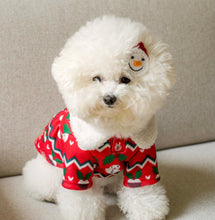 画像をギャラリービューアに読み込む, ウィンタークリスマスワンピース red