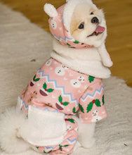 画像をギャラリービューアに読み込む, ウィンタークリスマスロンパース pink