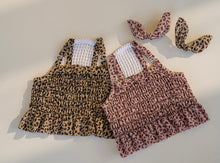 画像をギャラリービューアに読み込む, レオパードキャミソール brown