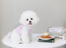 画像をギャラリービューアに読み込む, シンプルボーダーロゴキャミソール purple