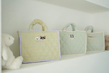 画像をギャラリービューアに読み込む, my family goods check cotton bag